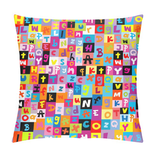 Personality  Colored Pattern Pillow Covers
