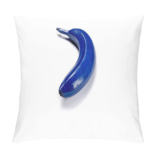Personality  Blue Colored Banana Pillow Covers
