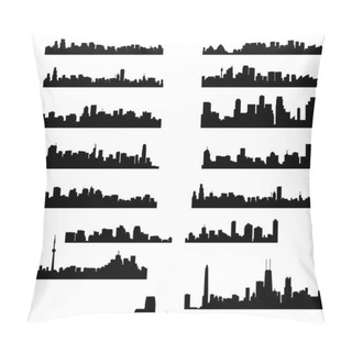 Personality  City Skylines Collection Pillow Covers