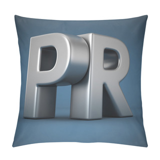 Personality  PR On Blue Pillow Covers