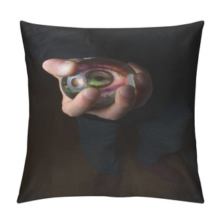 Personality  Crystal Ball Third Eye Pillow Covers