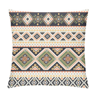 Personality  Tribal Geometric Seamless Pattern. Pillow Covers