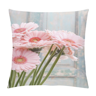 Personality  Bouquet Of Pink Gerbera Daisies Pillow Covers