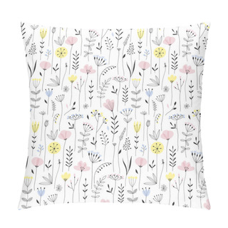 Personality Tender Natural Floral Seamless Pattern Pillow Covers