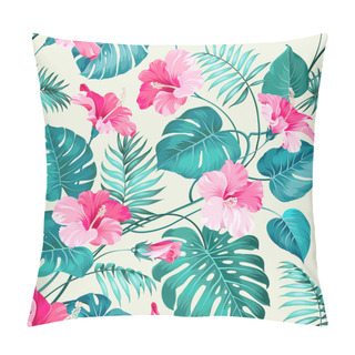 Personality  Tropical Flower Pattern. Pillow Covers
