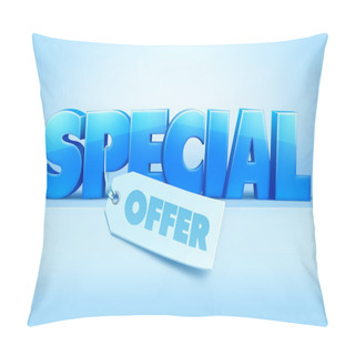 Personality  Special Offer Text. Pillow Covers