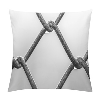 Personality  Close Up Of A Chain Link Pillow Covers