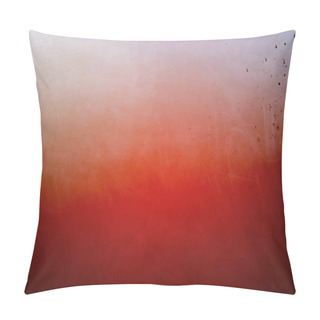 Personality  Abstract Red  Grunge Background Or Texture With Blood Spatters  Pillow Covers