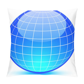 Personality  Abstract Globe. Pillow Covers