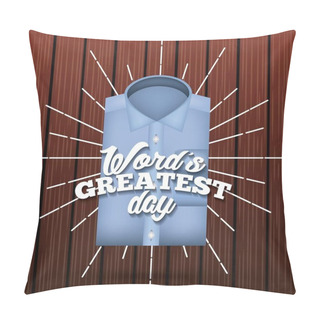 Personality  Happy Fathers Day Pillow Covers