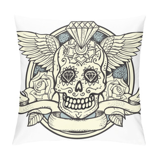Personality  Sugar Skull Pillow Covers