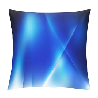 Personality  Blue Light Decorative Background Vector Illustration Design Beautiful Elegant Template Graphic Art Image Pillow Covers