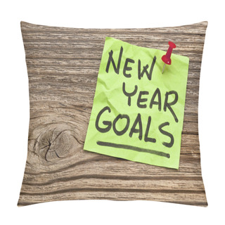 Personality  New Year Goals Pillow Covers