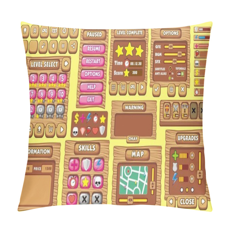 Personality  game gui 35 pillow covers