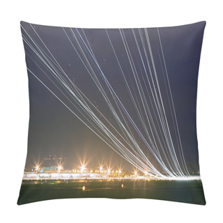 Personality  Aircraft At Take Off Pillow Covers