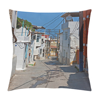 Personality  Rundown Houses In Turkish Village Pillow Covers
