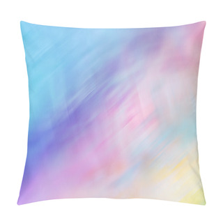 Personality  Abstract Streak Background In Bright Colors Pillow Covers