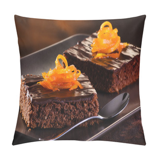 Personality  Chocolate Brownie Pillow Covers
