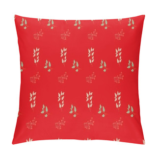 Personality  Colored Background With Different Accessories Pillow Covers