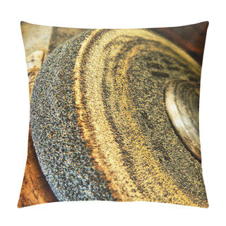 Personality  Grinding Disc Pillow Covers