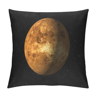 Personality  Planet Venus With NASA Textures Pillow Covers
