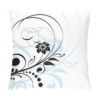 Personality  Vector Floral Background Pillow Covers