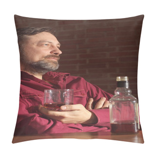 Personality  Glad Man At Home Pillow Covers