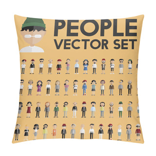 Personality  International Community Of People  Pillow Covers