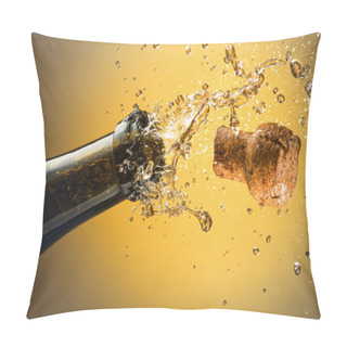 Personality  Opening Bottle Of Champagne Pillow Covers