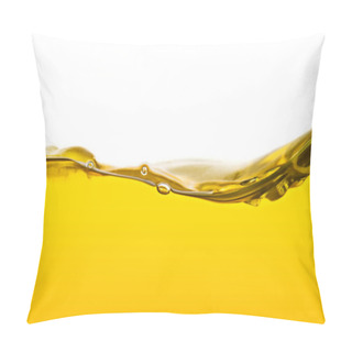 Personality  Yellow Vegetable Oil Background Pillow Covers