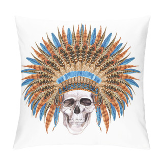 Personality  Native American Headdresses Pillow Covers