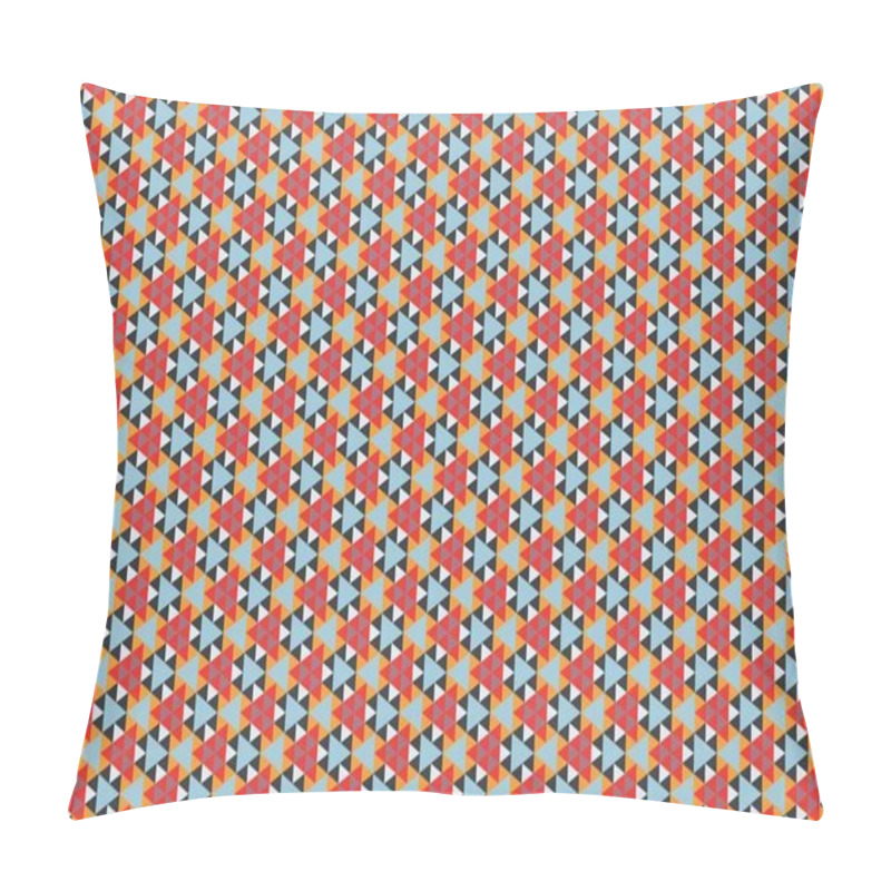 Personality  Seamless abstract background with geometric elements pillow covers