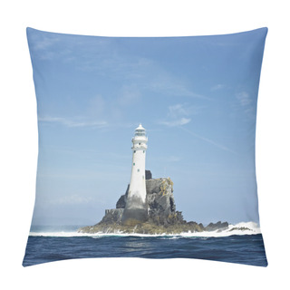 Personality  Lighthouse, Fastnet Rock, County Cork Pillow Covers