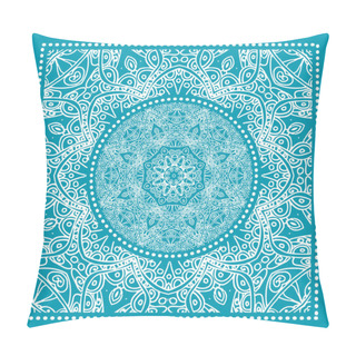 Personality  Blue Bandana Print Pillow Covers