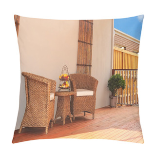 Personality  Inviting Outdoor Seating Area Pillow Covers