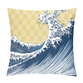 Personality  Ukiyo-e Wave 3 Pillow Covers
