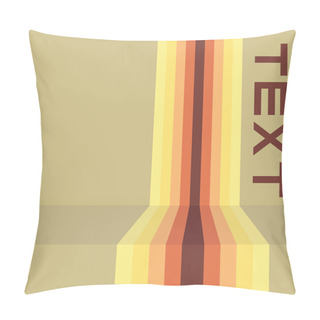 Personality  Vintage Line Background Pillow Covers