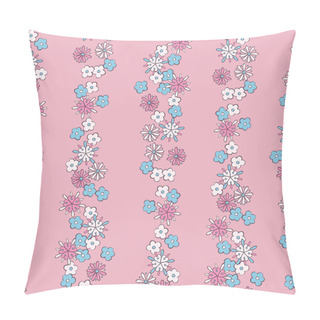 Personality  Romantic Floral Seamless Pattern Pillow Covers