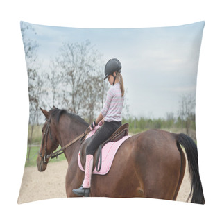 Personality  Riding A Horse Pillow Covers
