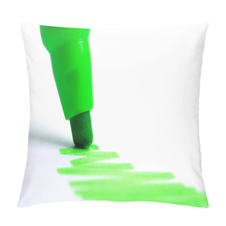 Personality  Green Highlighter Pillow Covers