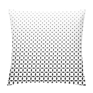Personality  Black And White Rhombus Pattern Background Pillow Covers