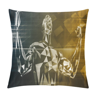 Personality  Bursting With Power Pillow Covers
