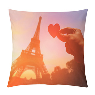 Personality  Silhouette Of Romantic Lovers Hand Pillow Covers
