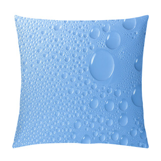 Personality  Water Drop Dew Drop Effect Nano Effect Lotuseffekt Blue Impregnation Repels Rain Deflector Pillow Covers