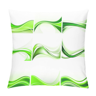 Personality  Set Of Abstract Backgrounds Vector Pillow Covers