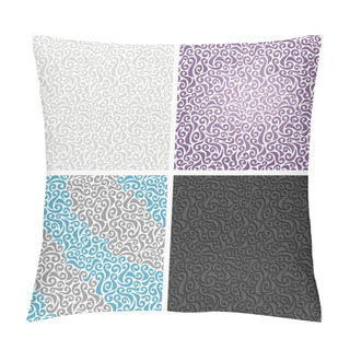 Personality  Vector Set Abstract Seamless Patterns Pillow Covers
