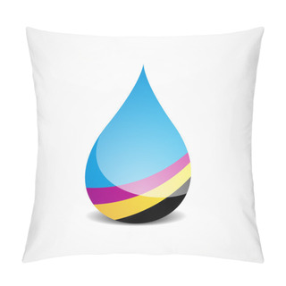 Personality  Inkjet Ink Drop Pillow Covers