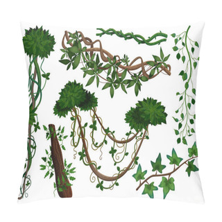 Personality  Tropical Lianas Set  Pillow Covers