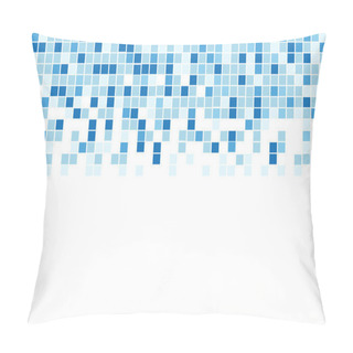 Personality  Abstract Square Pixel Mosaic Background Pillow Covers