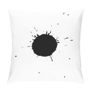 Personality  Ink Splodges On Paper Pillow Covers